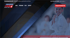 Desktop Screenshot of njkaratekids.com